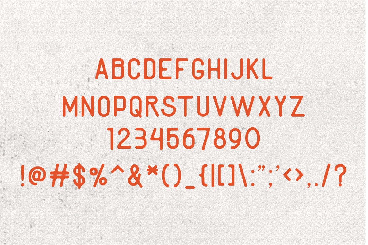 Barter Vintage Font, a Sans Serif Font by Vultype Co. (Photo 7 of 8)