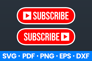 YouTube Subscribe Button icon