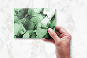 Green Alcohol Ink Textures, a Texture Graphic by Angela Roze (Thumbnail 6 of 9)