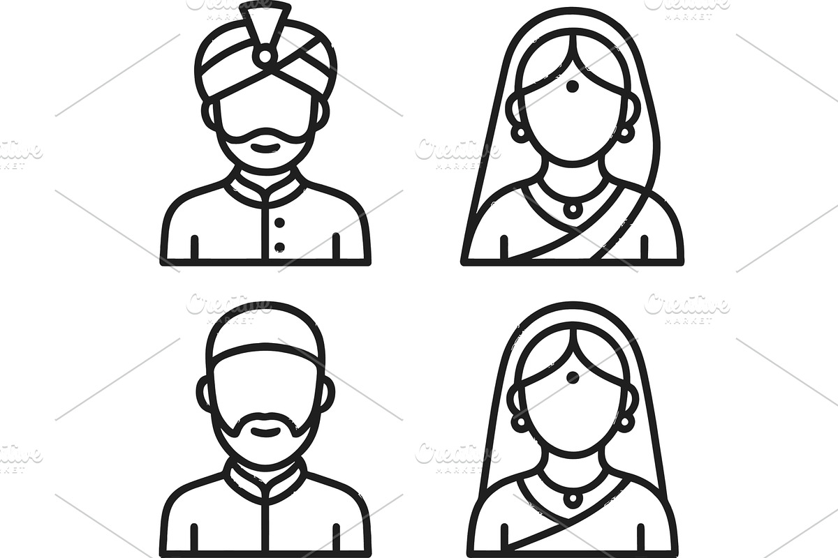 Cultural celebration represented, an Illustration by ZinetroN