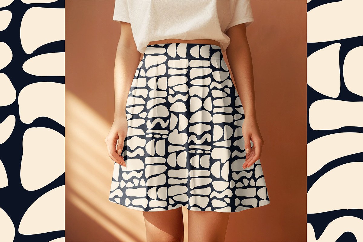 Abstract Stone Shapes, a Pattern Graphic by MalyskaStudio (Photo 21 of 21)