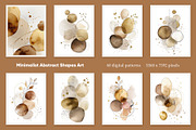 Minimalist Abstract Shapes Art, a Decorative Illustration by Housui Patterns (Thumbnail 2 of 17)