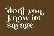 Milkipa Galista - Ligature Typeface, a Serif Font by Graphicxell (Thumbnail 9 of 10)