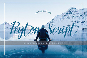 Peyton Script Typeface