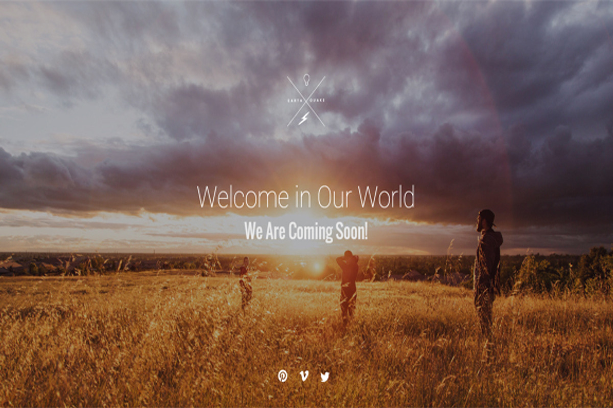 Adventure Coming Soon HTML Template, a Websites & App Template by earthquake (Photo 1 of 4)
