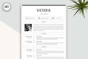 Professional CV Resume Template, a Resume Template by GResume (Thumbnail 2 of 7)