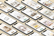 ALL 3D iPHONE MOCK-UP BUNDLE VOL-1, an iPhone Mockup by Graphicsworld125 (Thumbnail 20 of 62)