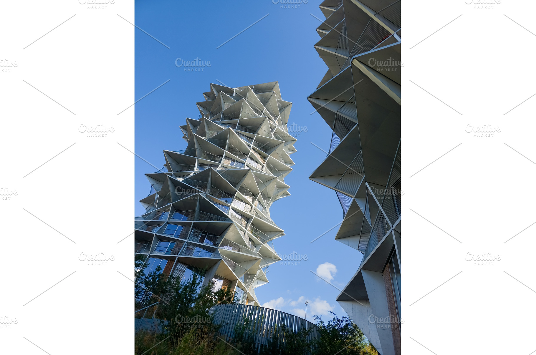 Cactus Towers in Copenhagen, an Architecture Photo by oliverfoerstner