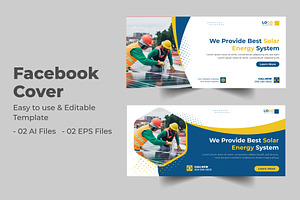 Solar Energy Social Media Cover, a Social Media Template by Designgrove