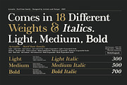 Actualis - Serif Font Family, a Serif Font by Artistic & Unique (Thumbnail 2 of 15)