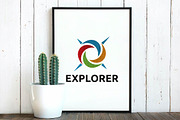 Circular Compass Direction Logo, a Branding & Logo Template by jongcreative (Thumbnail 4 of 4)