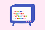 Groovy Giggles Font, a Symbol Font by Miss Tiina (Thumbnail 3 of 5)