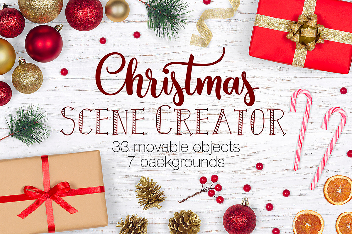 Seasons Scene Creator Bundle, a Product Mockup by Pixomize (Photo 6 of 6)