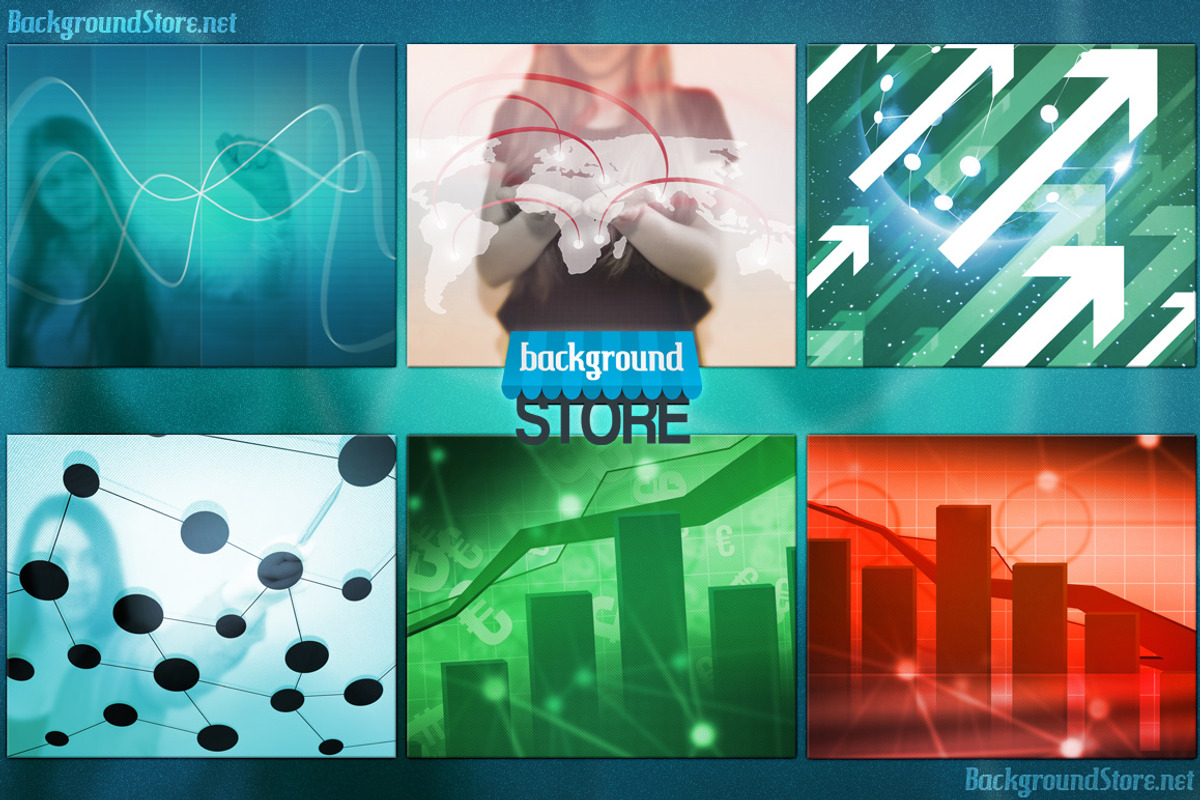Business Backgrounds Bundle preview 3