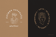 Aesthetic Greek Sculpture Line Art, an Illustration by Rough Edges Supply Co. (Thumbnail 12 of 14)