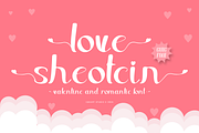 Love Sheotcin - Valentine Font, a Handwritten Font by Iqsiart Studio (Thumbnail 1 of 8)