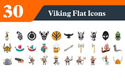 Viking Flat Icons Bundle, an Emoji Icon by EllaMaiyaali (Thumbnail 2 of 3)