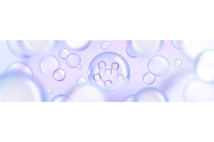 Transparent glass droplets, an Illustration by art PVP - market