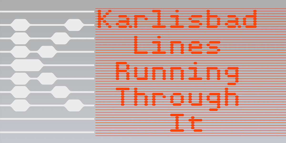 Karlisbad, a Font by Ingrimayne Type (Photo 1 of 6)