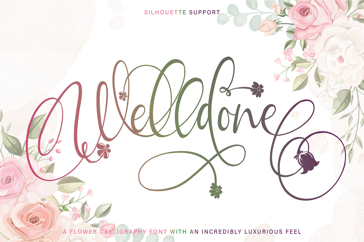 Welldone, a Script Font by Letterara (Photo 1 of 11)