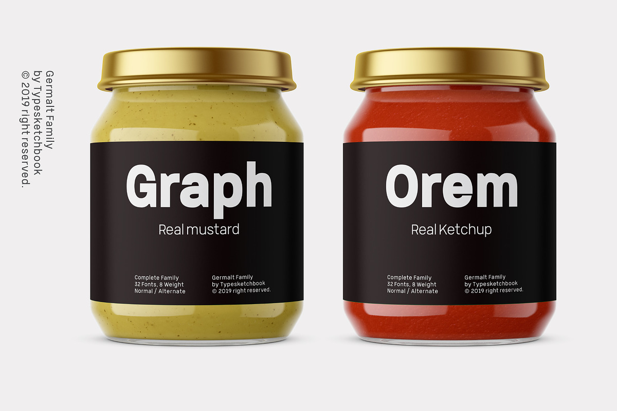 Germalt, a Sans Serif Font by Typesketchbook Foundry (Photo 7 of 7)
