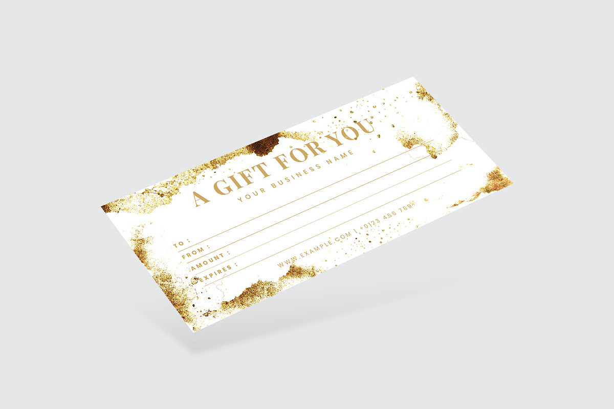 Gift Voucher Template, a Card Template by Amit Debnath (Photo 2 of 6)