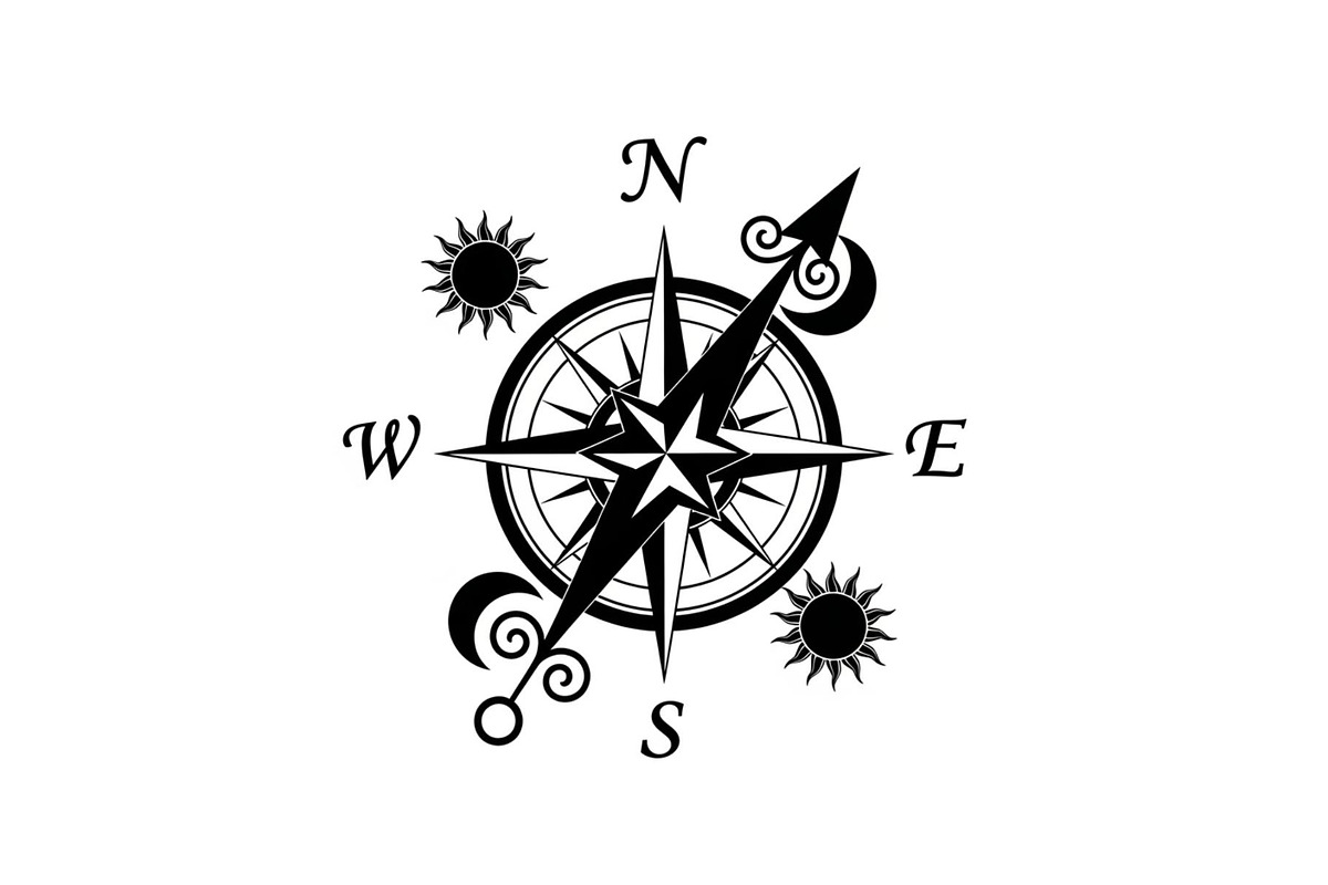 Celestial Compass SVG Bundle, an Illustration by Gaye Art (Photo 12 of 31)