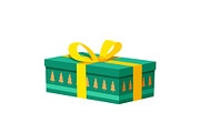 Christmas gift boxes, an Object Illustration by Elen_Art (Thumbnail 2 of 5)