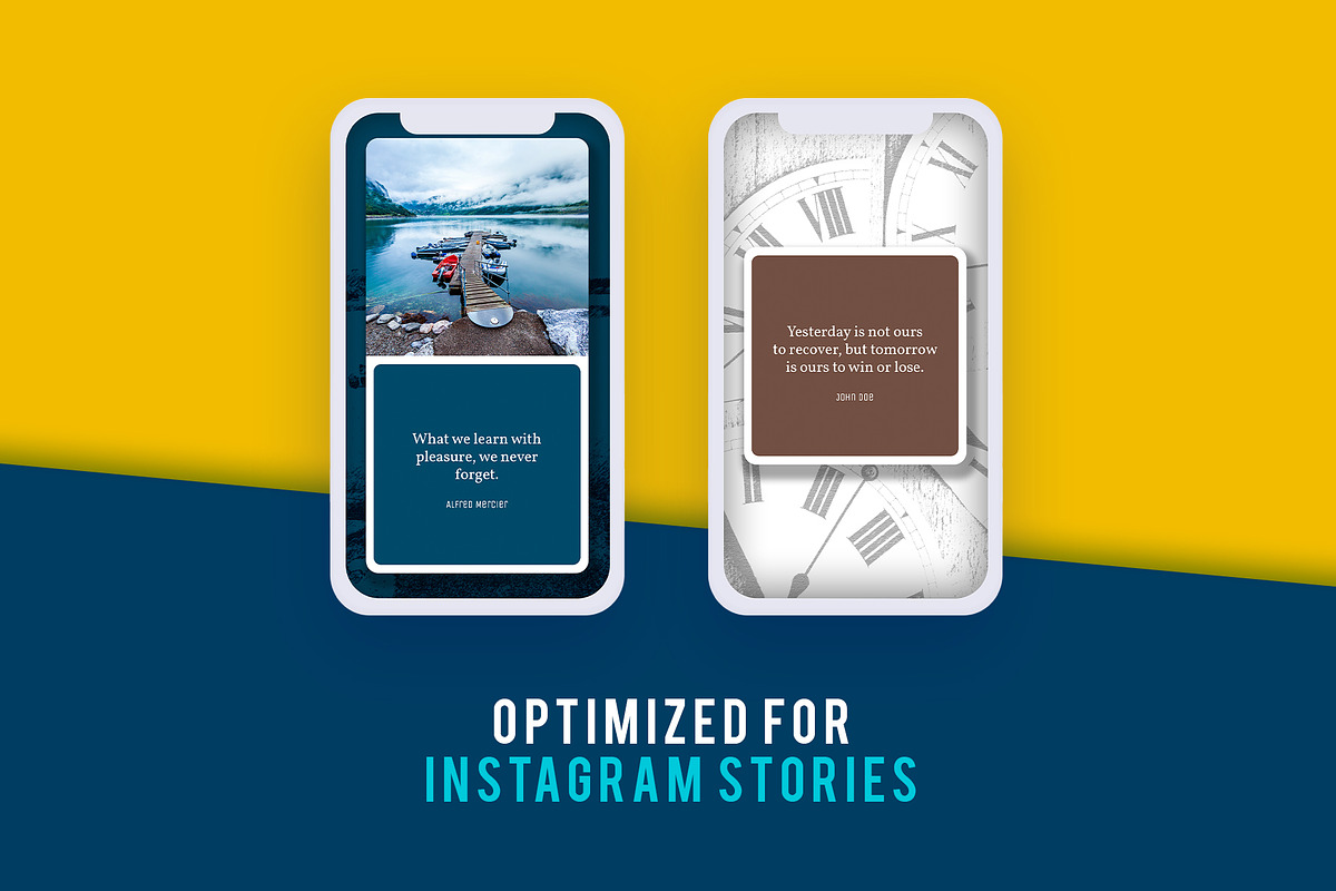 Instagram Stories - QUOTES Pack, a Social Media Template by Better Be a Designer (Photo 6 of 6)