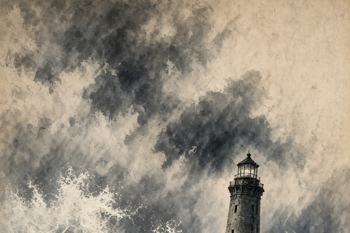 Rain and Storm at Sea, a Background Graphic by h.utomo (Photo 17 of 24)