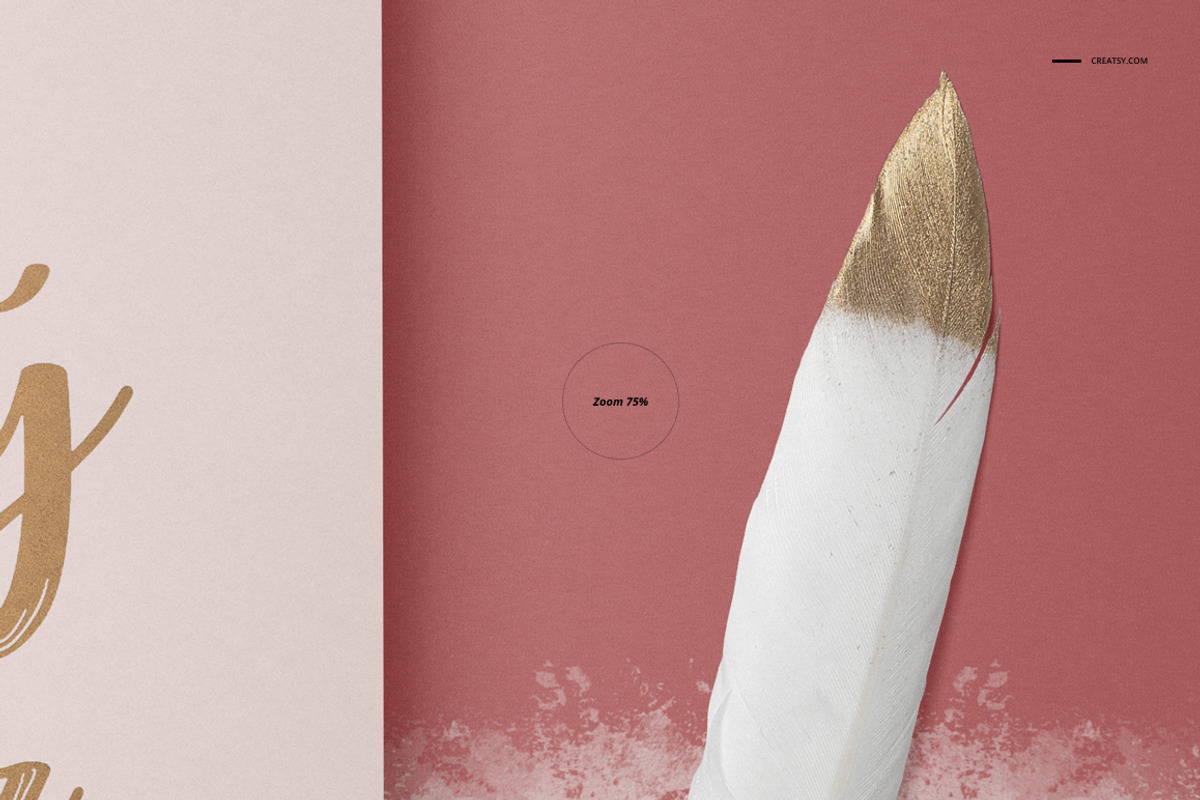 A4 Notebook Mockup Set (square holes, a Stationery Template by creatsy5 (Photo 10 of 14)