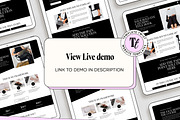 Minimal Wix Sales Page Template, a Wix Template by Template Twist Shop (Thumbnail 3 of 10)