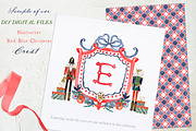 Nutcracker Red Blue Christmas Crest, a Graphic by LABFcreations (Thumbnail 3 of 4)