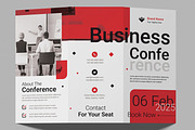 Business Conference Trifold Brochure, a Brochure Template by ContestDesign (Thumbnail 2 of 3)