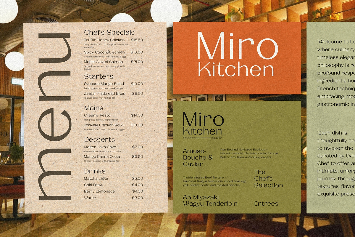 Auvessa — Modern Aesthetic Font, a Sans Serif Font by StoricType (Photo 14 of 20)