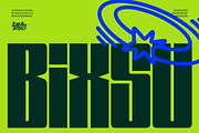 Bixsu Condensed, a Handwritten Font by Ideal Eksis (Thumbnail 1 of 10)