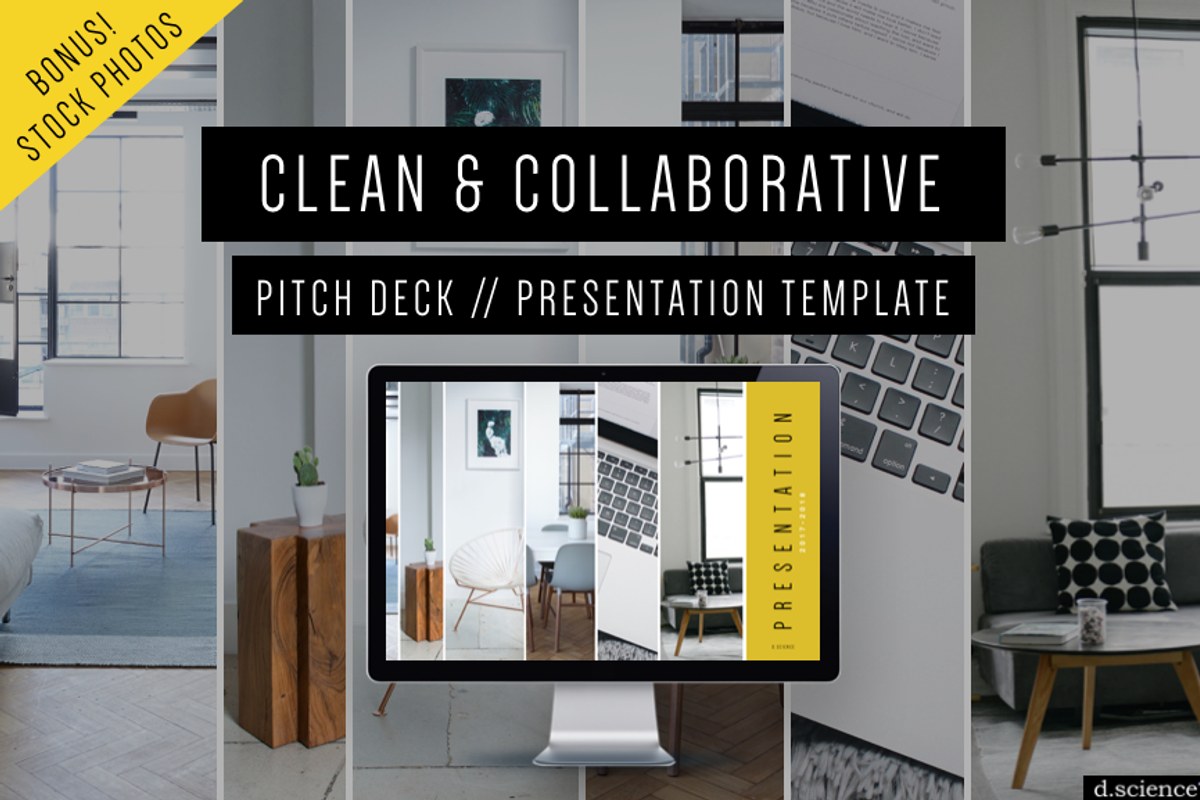Creative Pitch Deck Bundle 50% OFF, a Presentation Template by Template Monkey @dscience (Photo 6 of 30)