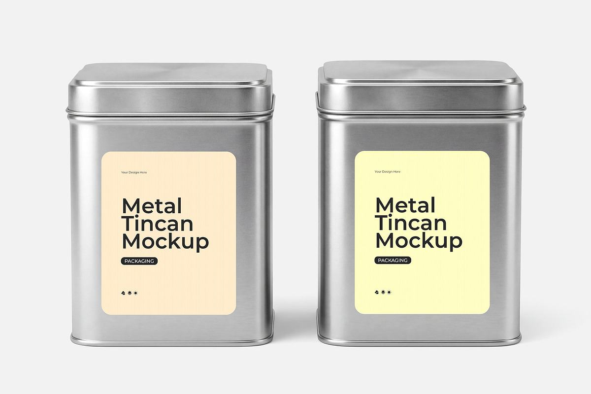 Metal Tin Can Mockup Bundle, a Packaging Mockup by graphypix (Photo 8 of 14)