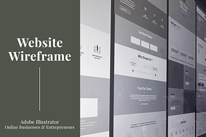 Website Wireframe Template