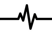 Modern heartbeat symbol icon vector, an Illustration by Amazin_art (Thumbnail 14 of 20)