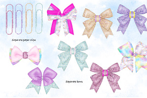 Unicorn Party Bow Collection