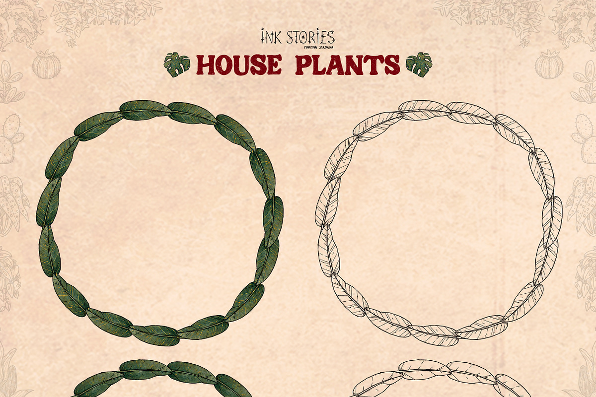 House Plants, an Object Illustration by Ink Stories (Photo 20 of 23)