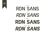 RDN SANS SERIF FONT FAMILY, a Sans Serif Font by rmdndsign (Thumbnail 6 of 8)
