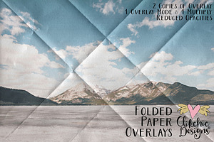 Folded Paper Overlays & PS Brushes