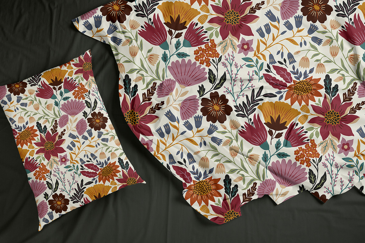 Autumn Bloom, a Pattern Graphic by kateja (Photo 4 of 5)