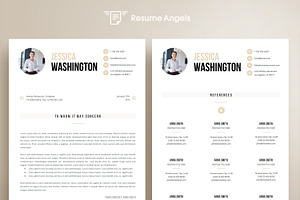 Resume Template 4 Page Mandalay