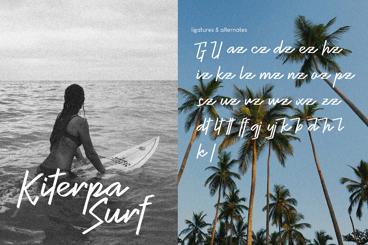 La Papela Aesthetic Script Font, a Script Font by Hishand Studio (Photo 2 of 8)