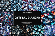 Crystal Diamond Pattern, a Pattern Graphic by Printable Treasure (Thumbnail 1 of 6)