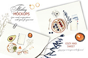 Breakfast Flatlay Collection, a Food Illustration by Scarlet Heath Art (Thumbnail 7 of 12)