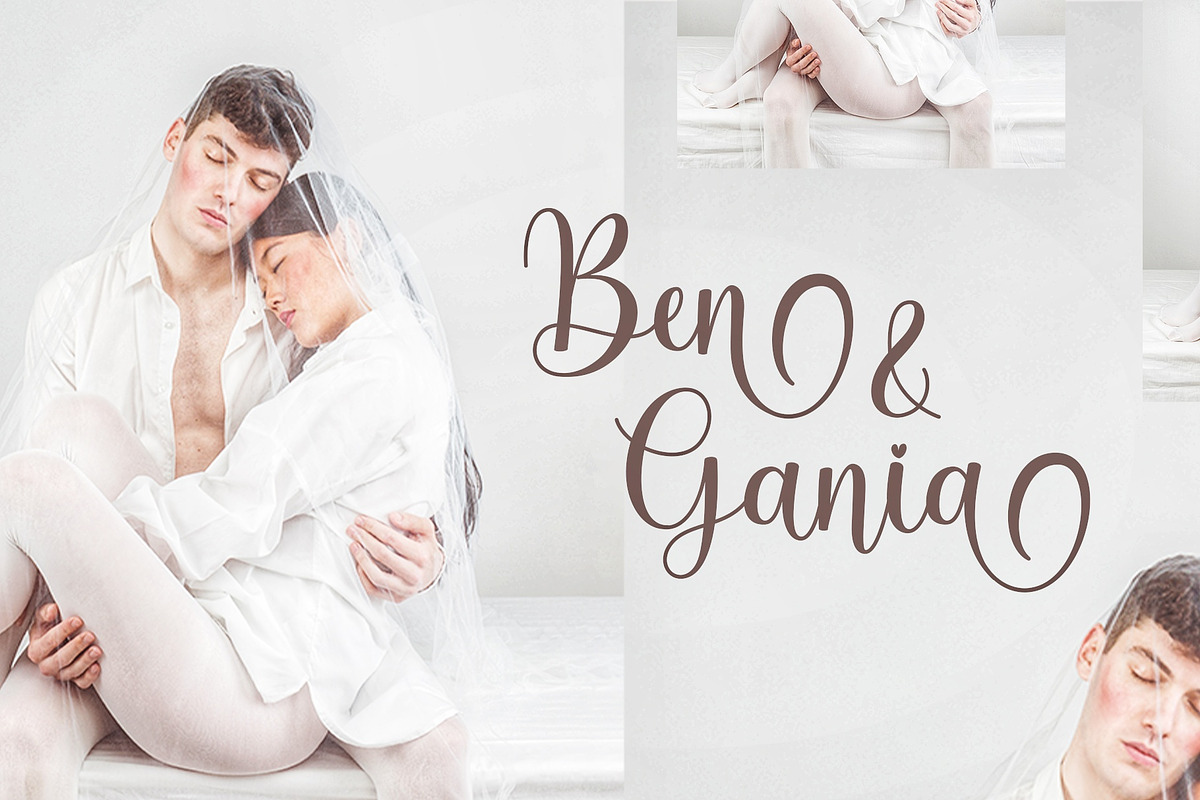 Beauty Calinea, a Font by Artkenza (Photo 4 of 6)